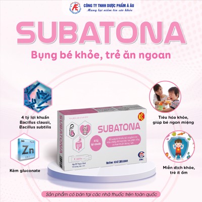 Thông tin về sản phẩm Men vi sinh Subatona